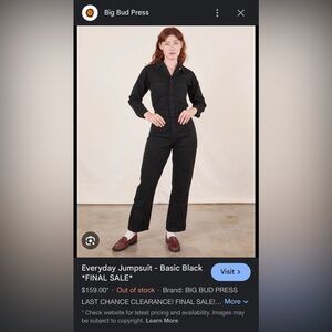 Big bud press jumpsuit (xs)